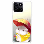 TPU Cover til Honor X7c 5G / X7c 4G / 200 Smart 5G / Play9T 5G / Play 60 Plus 5G med mønstertryk og anti-fald mobilrygcover