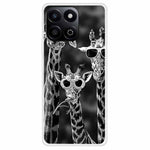 TPU Cover til Honor X7c 5G / X7c 4G / 200 Smart 5G / Play9T 5G / Play 60 Plus 5G med mønstertryk og anti-fald mobilrygcover
