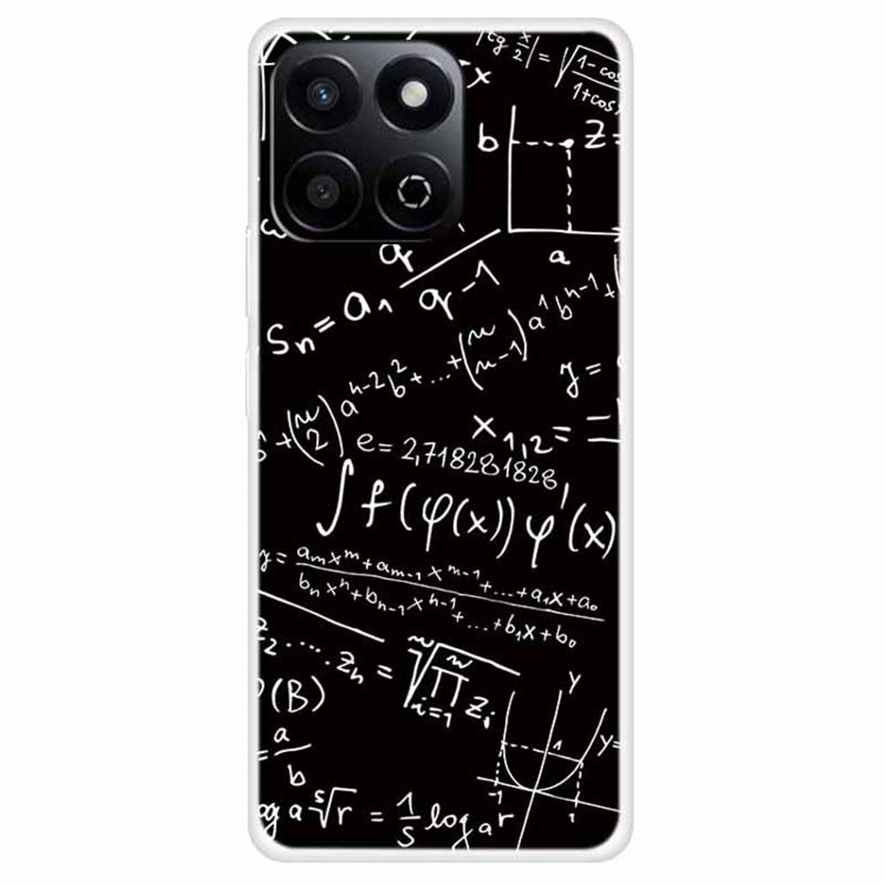 TPU Cover til Honor X7c 5G / X7c 4G / 200 Smart 5G / Play9T 5G / Play 60 Plus 5G med mønstertryk og anti-fald mobilrygcover