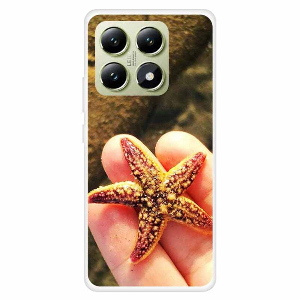 For Xiaomi 14T Pro TPU Phone Case Pattern Printing Soft Protective Cover