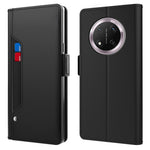 Phone Case For Honor Magic7 Lite 5G / X9c 5G / X60 Pro 5G Stand PU Leather Cover Card Holder Mirror