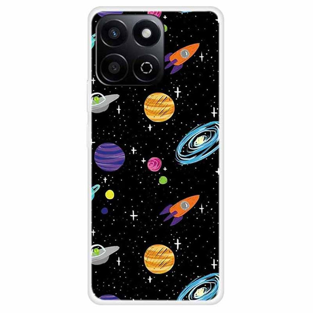 TPU Case For Honor Play 60 Plus 5G / 200 Smart 5G / Play 9T / X7c 4G / X7c 5G Pattern Printed Shockproof Phone Cover