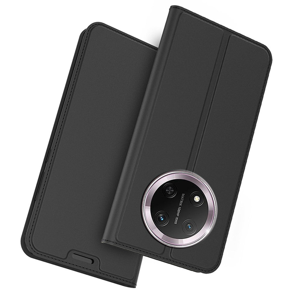 Leather Phone Case for Honor Magic7 Lite 5G / X9c 5G / X60 Pro 5G Card Holder Stand Magnetic Closure Mobile Cover