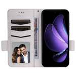 For Oppo Reno13 5G (Global) Case with Wrist Strap Litchi Texture PU Leather Wallet Phone Cover