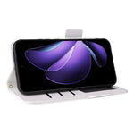 For Oppo Reno13 5G (Global) Case with Wrist Strap Litchi Texture PU Leather Wallet Phone Cover