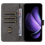 For Oppo Reno13 5G (Global) Wallet Case RFID Blocking PU Leather Cover Stand View