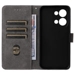 For Oppo Reno13 5G (Global) Wallet Case RFID Blocking PU Leather Cover Stand View