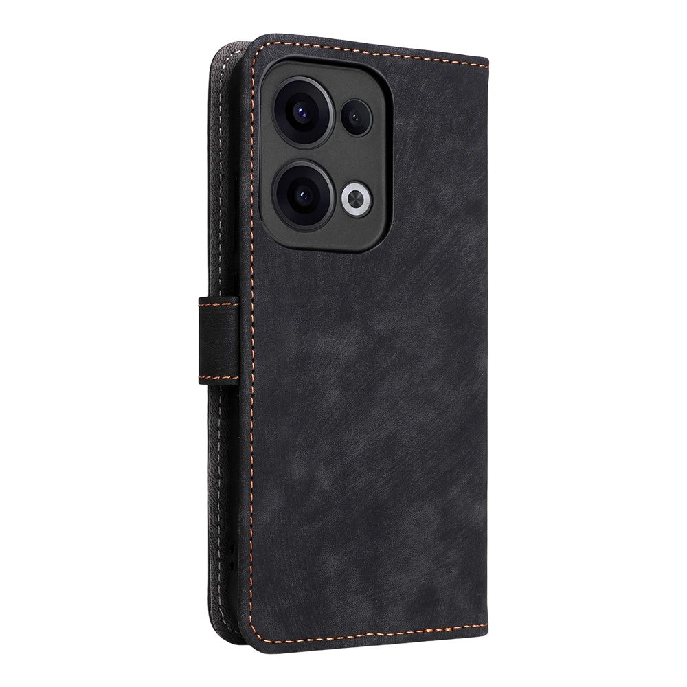 For Oppo Reno13 5G (Global) Wallet Case RFID Blocking PU Leather Cover Stand View