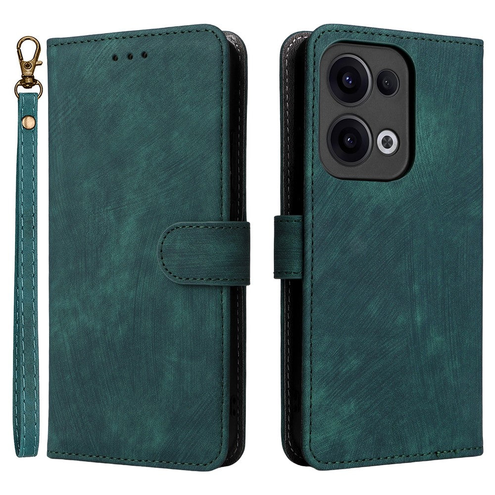 For Oppo Reno13 5G (Global) Wallet Case RFID Blocking PU Leather Cover Stand View