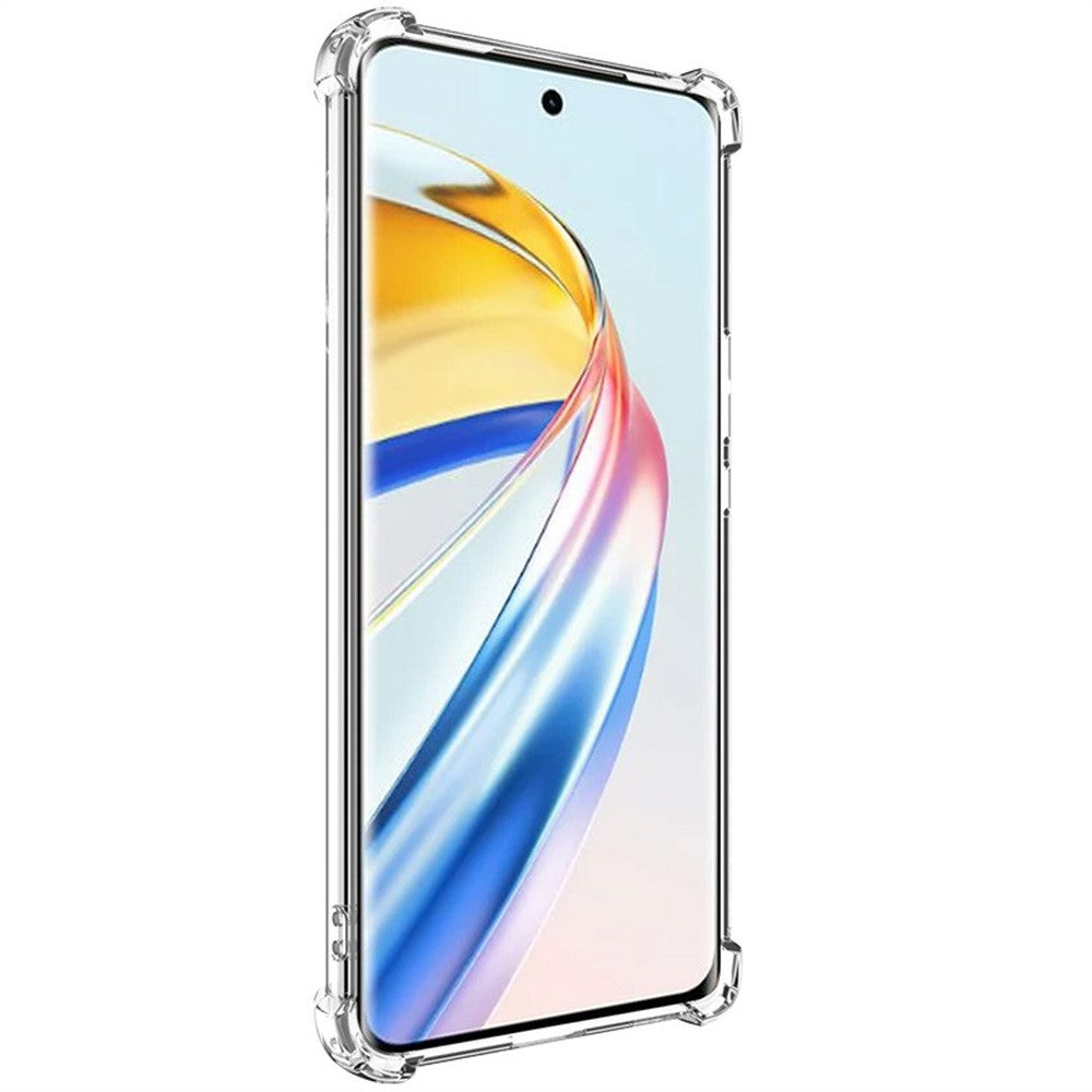 IMAK UX-4-serie til Honor X9b 5G / Magic6 Lite 5G cover lige ramme fire hjørner stødsikkert klart TPU-cover