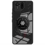 IMAK UX-9A til Asus ROG Phone 9 FE 5G / 9 Pro 5G / Phone 9 5G klart cover med varmeafledning PC TPU telefoncover