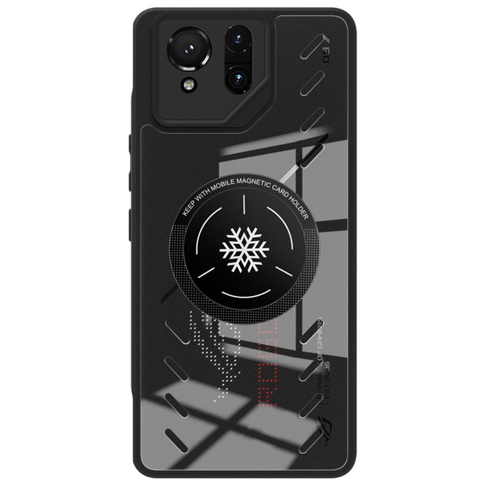 IMAK UX-9A til Asus ROG Phone 9 FE 5G / 9 Pro 5G / Phone 9 5G klart cover med varmeafledning PC TPU telefoncover