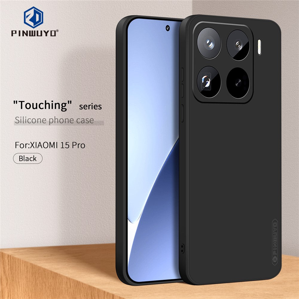 PINWUYO For Xiaomi 15 Pro Phone Case  Soft Matte TPU Mobile Back Cover