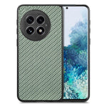 For OnePlus 13 Case Carbon Fiber Texture PU+PC+TPU Phone Back Cover