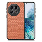 For OnePlus 13 Case Carbon Fiber Texture PU+PC+TPU Phone Back Cover