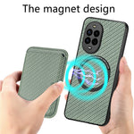 Huawei Nova 13 Pro 5G Skal Magnetisk Avtagbar Korthållare mobil Baksida