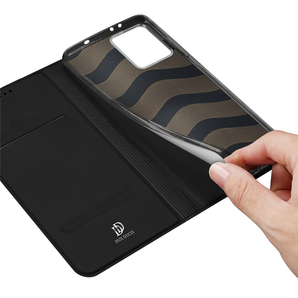 DUX DUCIS til Oppo Reno13 Pro 5G-cover, Skin Pro Series-læderstativcover med kortholder