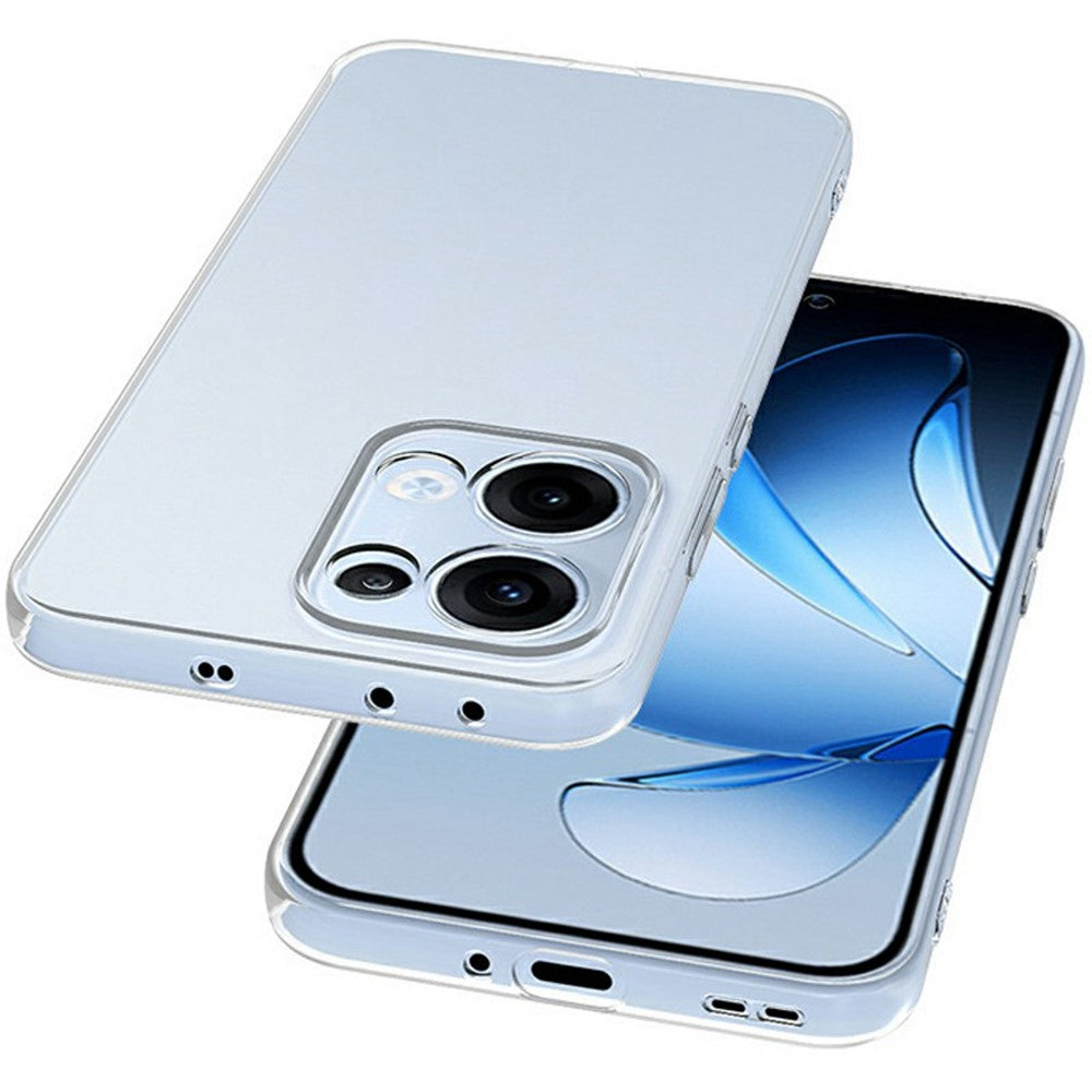Oppo Reno13 5G (Global) Genomskinligt mobilskal Ultratunt Flexibelt TPU Bakstycke