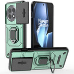 For OnePlus Ace 5 Pro 5G / Ace 5 5G / 13R 5G Case PC+TPU Kickstand Phone Protector with Lens Cover