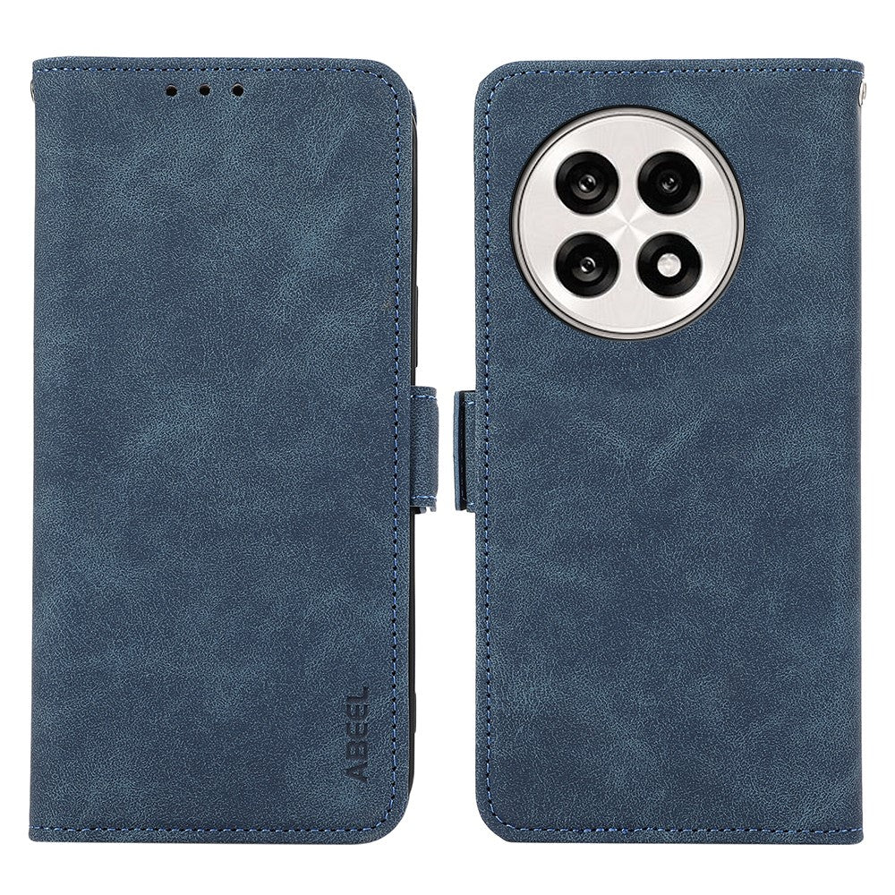 ABEEL mobilskal för OnePlus 13R 5G / Ace 5 5G / 5 Pro 5G Skal PU-läder Folio Stativ View RFID-blockering