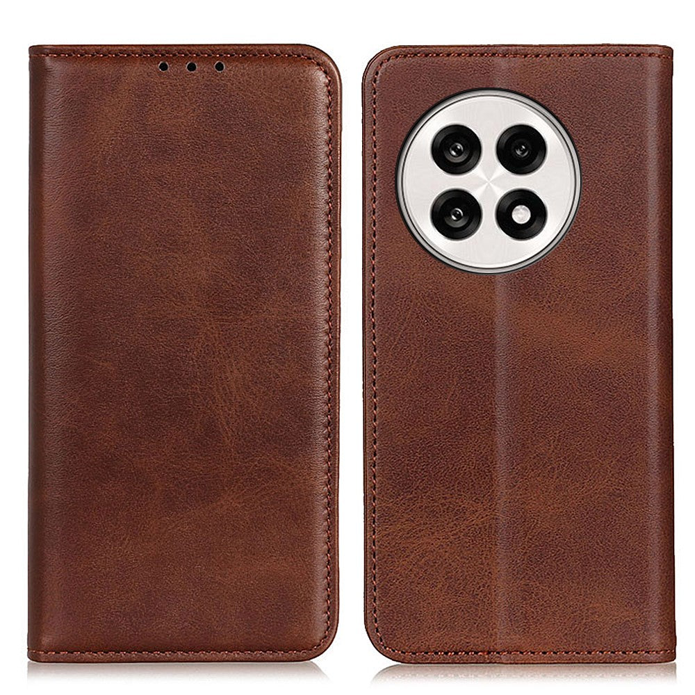 Split Leather Case For OnePlus 13R 5G / Ace 5 5G / Ace 5 Pro 5G Flip Wallet Phone Cover