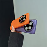 For Xiaomi 14 Ultra Matte Phone Case Rubberized PC Mobile Cover with Lens Protector