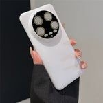 For Xiaomi 14 Ultra Matte Phone Case Rubberized PC Mobile Cover with Lens Protector