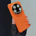 For Xiaomi 14 Ultra Matte Phone Case Rubberized PC Mobile Cover with Lens Protector