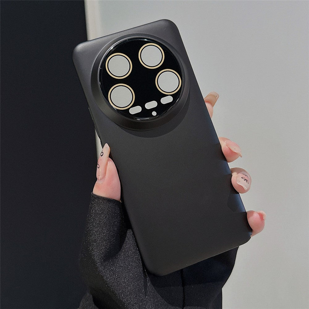 For Xiaomi 14 Ultra Matte Phone Case Rubberized PC Mobile Cover with Lens Protector