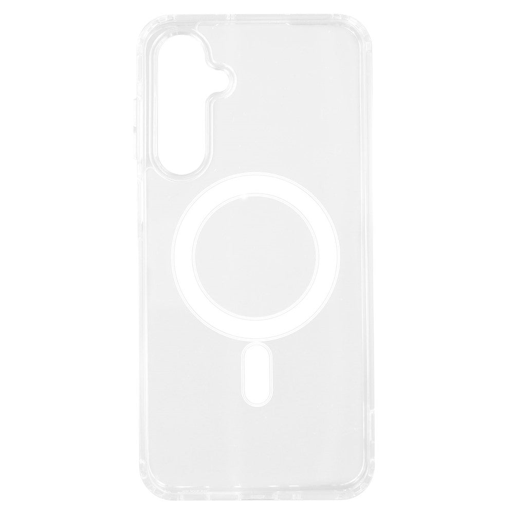 For Samsung Galaxy A36 5G Magnetic Case TPU + Acrylic Clear Phone Cover