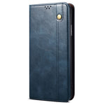 For Samsung Galaxy A51 5G Case Crazy Horse Texture Waxy Leather Wallet Stand Phone Cover