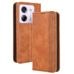 For Xiaomi Poco M7 Pro 5G Leather Case Wallet Stand Retro Texture Phone Cover