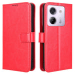 For Xiaomi Poco M7 Pro 5G Case Crazy Horse Texture PU Leather Phone Wallet Cover