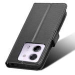 For Xiaomi Poco M7 Pro 5G Case PU Leather Diamond Texture Wallet Phone Cover