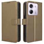 For Xiaomi Poco M7 Pro 5G Case PU Leather Diamond Texture Wallet Phone Cover