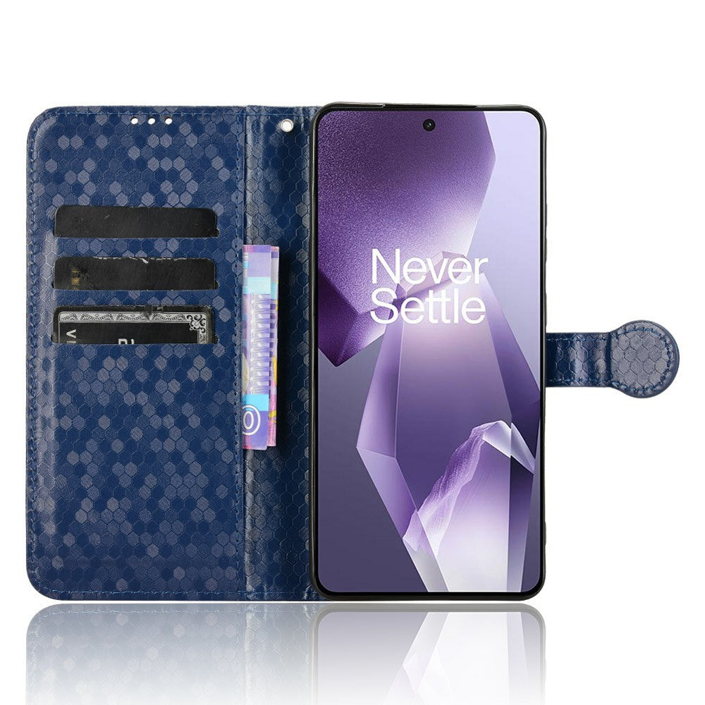 PU Leather Case For OnePlus 13R 5G  /  Ace 5 5G  /  Ace 5 Pro 5G Wallet Dot Pattern Imprint Phone Cover