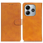 For Xiaomi Redmi Note 14 5G Wallet Case Cowhide Texture Leather Stand Phone Cover