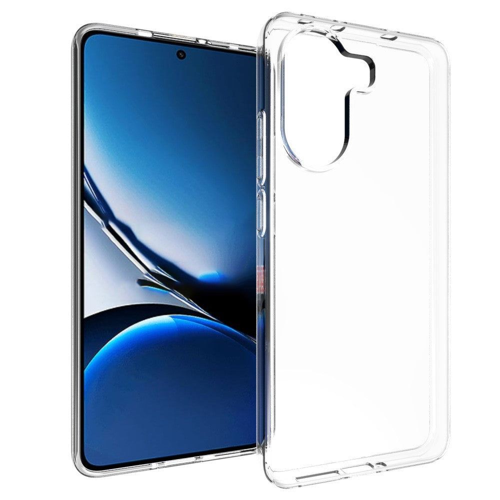 For Xiaomi Poco X7 Pro 5G / Redmi Turbo 4 5G Clear Phone Case Watermark-Resistant TPU Back Cover