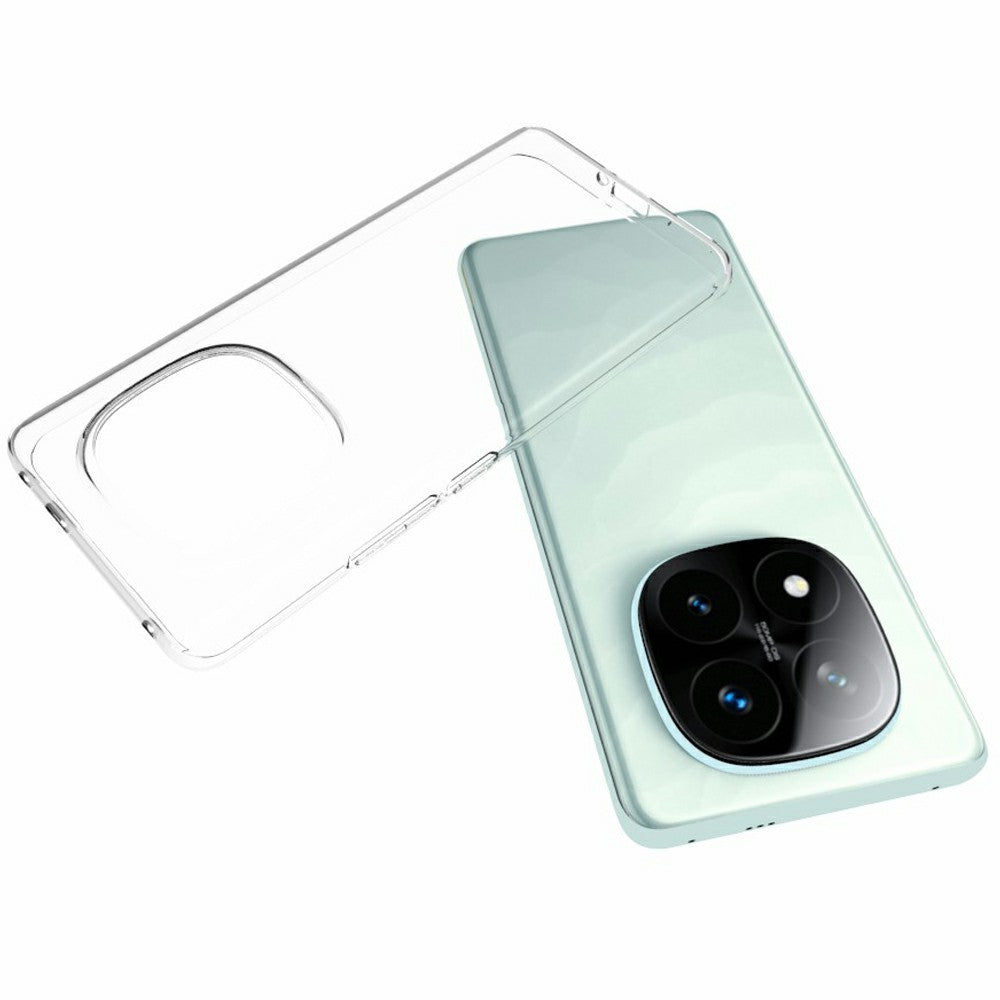 10Pcs  /  Pack For Xiaomi Redmi Note 14 Pro+ 5G Case Watermark Free TPU Protective Clear Phone Cover