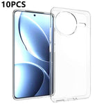10Pcs / Pack For Xiaomi Poco F7 Pro 5G / Redmi K80 5G Case Watermark Free TPU Protective Clear Phone Cover