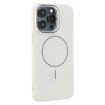 For iPhone 15 Pro Case Compatible with MagSafe Glitter Design IMD TPU + PC Phone Back Cover