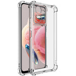 IMAK UX-4 Series For Xiaomi Redmi Note 12 4G Case Straight Frame Four Corner Shockproof Clear TPU Cover
