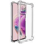 IMAK UX-4 Series For Xiaomi Redmi Note 12S 4G Case Straight Frame Four Corner Shockproof Clear TPU Cover
