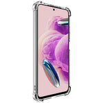 IMAK UX-4 Series For Xiaomi Redmi Note 12S 4G Case Straight Frame Four Corner Shockproof Clear TPU Cover