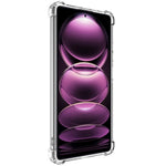 IMAK UX-4 Series For Xiaomi Redmi Note 12 Pro 5G Case Straight Frame Four Corner Shockproof Clear TPU Cover