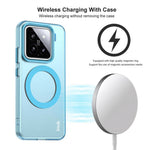 IMAK For Xiaomi 15 / 15 Custom Edition Magnetic Case Candy Color Anti Drop TPU + PET Back Cover