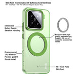 IMAK For Xiaomi 15 / 15 Custom Edition Magnetic Case Candy Color Anti Drop TPU + PET Back Cover