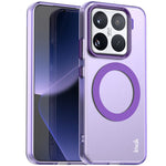 IMAK For Xiaomi 15 Pro Magnetic Case Candy Color Anti Drop TPU + PET Back Cover