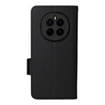 For Honor Magic7 5G Case with Wrist Strap Litchi Texture PU Leather Wallet Phone Cover