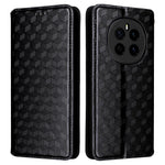 For Honor Magic7 5G Wallet Case Rhombus Imprinted Leather Phone Cover